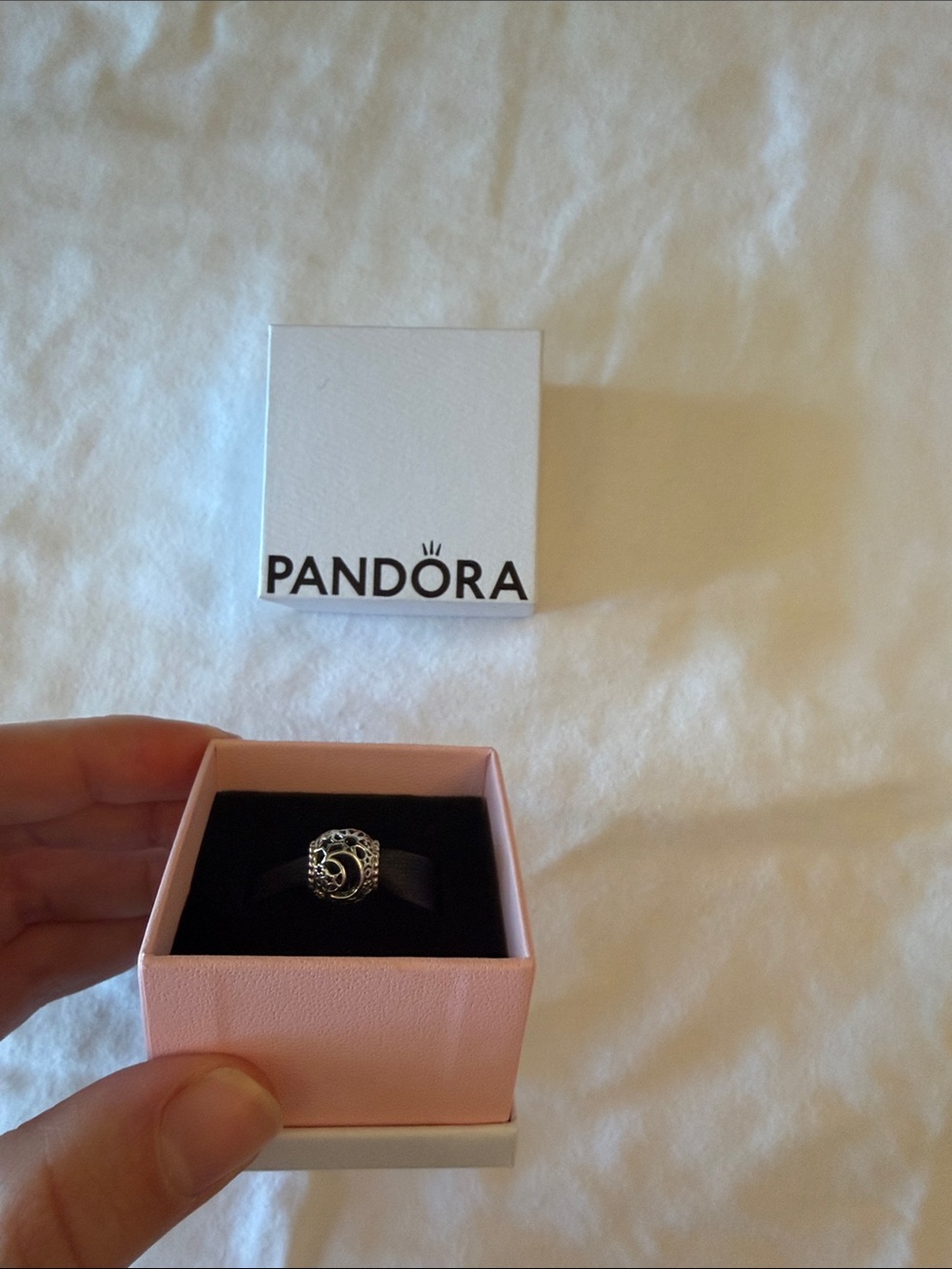 Pandora Silver Openwork Sun, Stars & Moon charm - Silver - Picture 3 of 3